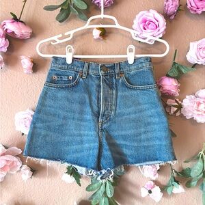& Other Stories Jean Cut Off Shorts